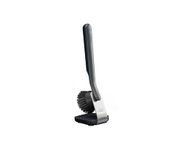 Joseph Joseph SinkTech Dish Brush with Stainless-Steel Storage Stand, Durable Bristles, Pan Scraper, Replaceable Head