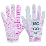 SECHAND Football Gloves for Youth Adult, Flag Football Gloves for Boys and Girls, Sticky Reciver Gloves