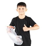 MALU HEALTHCARE 100% Waterproof Arm Cast Cover for Shower & Bath | Resuable Kids Cast Protector | Cast Covers for Shower Arm | Waterproof Shield for Showering After Surgery
