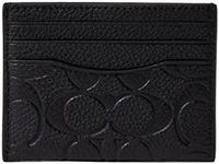 Coach Flat Card Case in Signature L