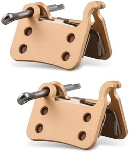 2Pairs Metal Brake Pads Fit for Lectric XP 3.0/Xpedition/XPremium, Fit for Segway Ninebot P65/P100/GT2, Fit for Xiaomi MI 3/3 Pro/4/4 Pro, Fit for Shimano M06/A01S/Deore, E-Bike Disc Brake Pads