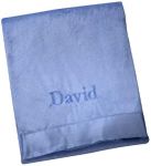 NoJo Personalized Velboa Blanket, David