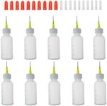 10Pcs Syringe Bottle With 20G Dispe