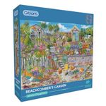 Beachcomber's Garden | 1000 Piece Jigsaw Puzzle | Beach Garden Puzzle | Janice Daughters | Sustainable Jigsaw Puzzle for Adults | Premium 100% Recycled Board | Great Gift for Adults | Gibsons Games