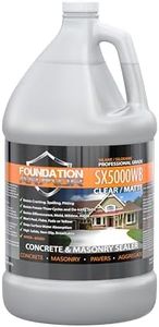 Armor SX5000 WB DOT Approved Long Lasting Water-Based Silane-Siloxane Sealer for Concrete, Brick, Pavers, Stone - Penetrating, Works Entirely Below The Surface - 1 Gallon