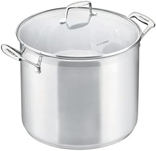 Scanpan Impact Stockpot, 24 cm/7.2 Litre, Silver