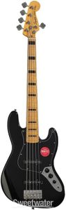 Squier Classic Vibe Jazz Bass V – 5-String Electric Bass, Black
