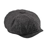 Ukerdo Men Newsboy Hat Flat Beret C