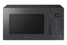 Samsung MS23T5018AC Bespoke Solo Microwave, 800W, 23 Litre, Charcoal