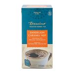 Teeccino Dandelion Tea – Caramel Nut – Rich & Roasted Herbal Tea That’s Caffeine Free & Prebiotic with Detoxifying Dandelion Root, 25 Tea Bags