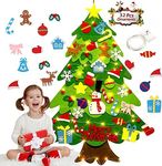 DIY Felt Christmas Tree with 32pcs 