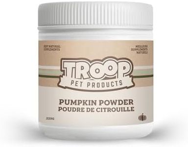 Troop Pet Products Pumpkin Powder, 225 gram (Pack of 1) - Packaging May Vary