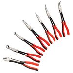 SUNEX TOOLS 3613V 7-Piece Long Reach Pliers Set