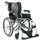 Karma Ergo Lite 2 Ultra Lightweight Folding Self Propel Wheelchair With Brakes.