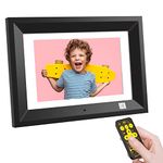 KODAK 10 inch Wood Digital Photo Frame Easy to Operate with Remote Control