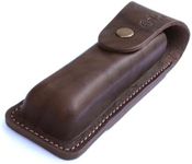 Leather Knife Sheath For Folding Kn