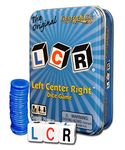 LCR Left Center Right Dice Game - Blue Tin