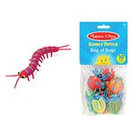 Melissa & Doug Sunny Patch Bag of Bugs (10 pcs) | Pretend Play Insect Toys, Counting And Sorting Toys, Science Learning Toys For Kids Ages 3+