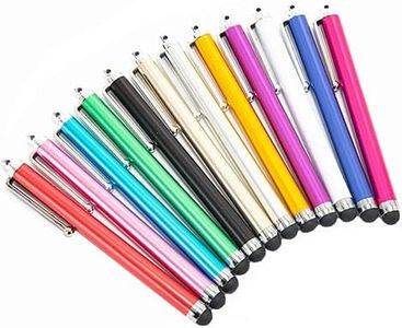 12 Pezzi Penna Stilo, Pennino Capacitivo , Universale, per Tablet, Touch Screen Del GPS Auto e Tutti Gli Schermi Capacitivi (12 Colori)