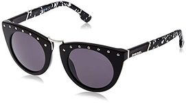 Diesel Plastic Frame Smoke Lens Ladies Sunglasses DL02114901A