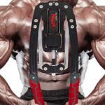 RELIANCER Adjustable Hydraulic Power Twister Arm Exerciser 22-440lbs Home Chest Expander Muscle Shoulder Training Fitness Equipment Arm Enhanced Exercise Strengthener Grip Bar Abdominal Builder (Red)