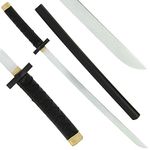 LARP Foam Collectors Cosplay Japanese Bokken Wakizashi BENDY Sword & Sheath