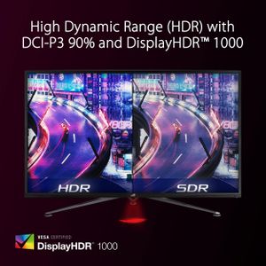 ASUS ROG Strix 43" 4K Gaming Monitor – XG43UQ, Ultra HD Display