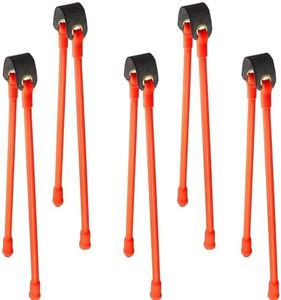 BUWUSMU Replacement Band Sets for Slingshots - Heavy-Pull Tubular Elastic Rubber Bands for Wrist Rockets, Hunting Catapults, and Outdoor Shooting Games (5 Pieces)