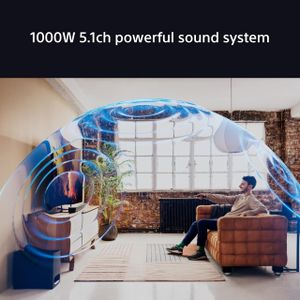 Sony BRAVIA 5.1ch Soundbar – 1000W Home Theater Audio System