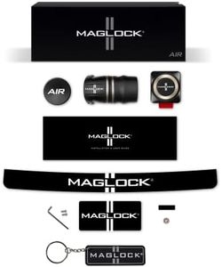 Maglock Complete Magnetic Forced Fresh Air Helmet Coupling System Safe Quick Connect and Detach with Keychain