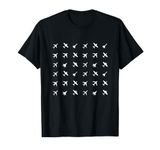 Pilot Aircraft Mechanic Different Kinds Of Planes Airplane T-Shirt