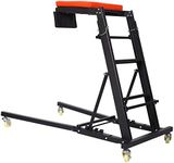 Foldable Rolling Topside Creeper for Automotive Engine Top, Adjustable Height 48" to 76" Creeper with Caster Mechanic Creeper for Garage, Workshop Repair Maintenance Mechanic, Home, 400 LBS Capacity