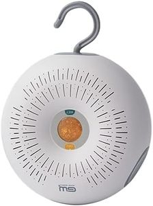 Origin De humidifiers Moisture Absorber + Mini Dehumidifier With Natural Silica Gel. Removes Excess Moisture,Musty Smell. Use For Wardrobe,Study,Food Storage Cabinet,Safe,Car(Without Recharging Base)