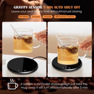 Electric Coffee Mug Warmer – Desktop Beverage Heater Plate