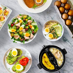 Duronic Electric Egg Boiler – 7-Egg Steamer & Poacher, Automatic Cooker
