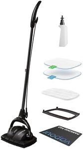 Euroflex Vapour M2R Steam Mop High Pressure Steam Cleaner for Floors 36 PSI Heavy Duty Commercial Grade Superheated Steam 266 Degrees F with Front Steam Boost Ultra Dry Steam