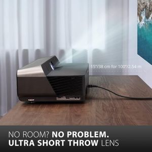 ViewSonic Ultra Short Throw 4K Projector – X1000, Home Theater