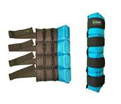 Ankaier Horse Ice Boot- Ice Cooling Leg Boot/Wrap for Horse Care- Horse Knee, Legs, Hocks, and Hooves- (Medium Size- Blue Color), Single