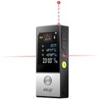 MiLESEEY D9 Pro Laser Distance Measure with Visual Aligning, 330Ft Rechargeable Laser Measurement Tool w/IPS Touchscreen Interface, 14 Measuring Modes | P2P | Real-time Rotation Angle | APP Sync