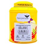 Tea People Organic Camomile Tea Pyramids in a Tin Caddy (Pack of 20)