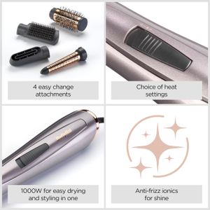 BaByliss Air Styler 1000W – Hot Air Hair Styling Brush