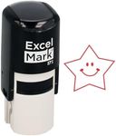 Round Teacher Stamp - HAPPY STAR - 