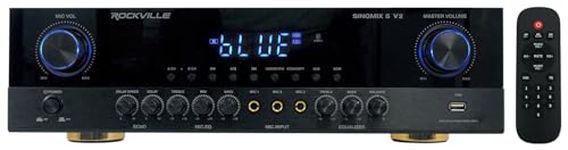 Rockville SingMix 3 3000 Watt Home Theater Receiver w/Bluetooth/Echo/Mic inputs