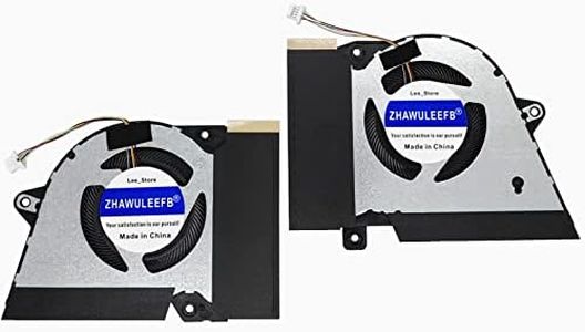 ZHAWULEEFB Replacement New Laptop CPU+GPU Cooling Fan for ASUS Rog Zephyrus G14 GA401I GA401IV Series 13NR03F0AP0301 13NR03F0AP0101 DFSCK22115181H FMBC DFSCK22105182H FMBB DC12V 1A Fan