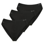 STEP ONE Bikini Brief Womens Underwear - 3-Pack Womens Underwear for Sensitive Skin, Moisture Wicking Underwear Women, Women Underwear