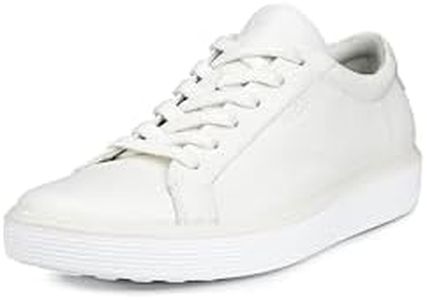 ECCO Women's Soft 60 W Lace Up, White, EU 39/US 8-8.5