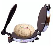 Kenvi US Roti Maker Original Non Stick PTEE Coating TESTED, TRUSTED & RELIABLE Chapati/Roti/Khakra Maker Stainless steel body Shock Proof Heavy Duty Non Stick || CD43