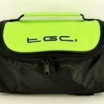 TGC ® Sat Nav GPS Case/Bag for TomTom Start 25 M with shoulder strap and Carry Handle (Green & Black)