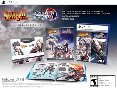 The Legend of Heroes: Trails of Cold Steel III / The Legend of Heroes: Trails of Cold Steel IV - Deluxe Edition for Playstation 5