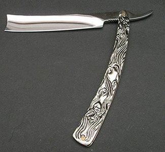LIBERHAUS Straight Razor 11.5" Blade Barber Pocket Knife Shaving Demon 1 PCS